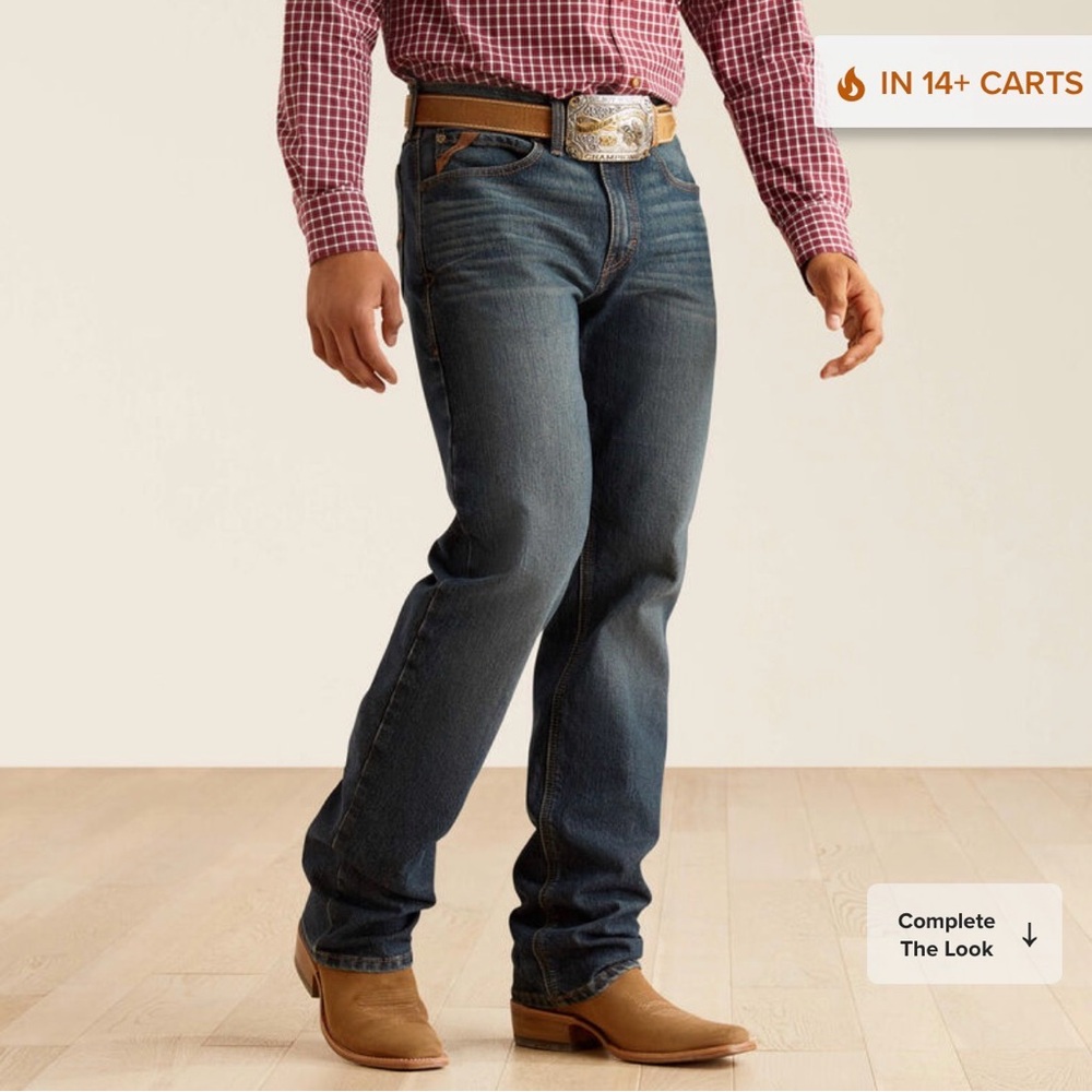Ariat M2 Traditional Relaxed Stretch Pro Series Ray Boot Cut Jean